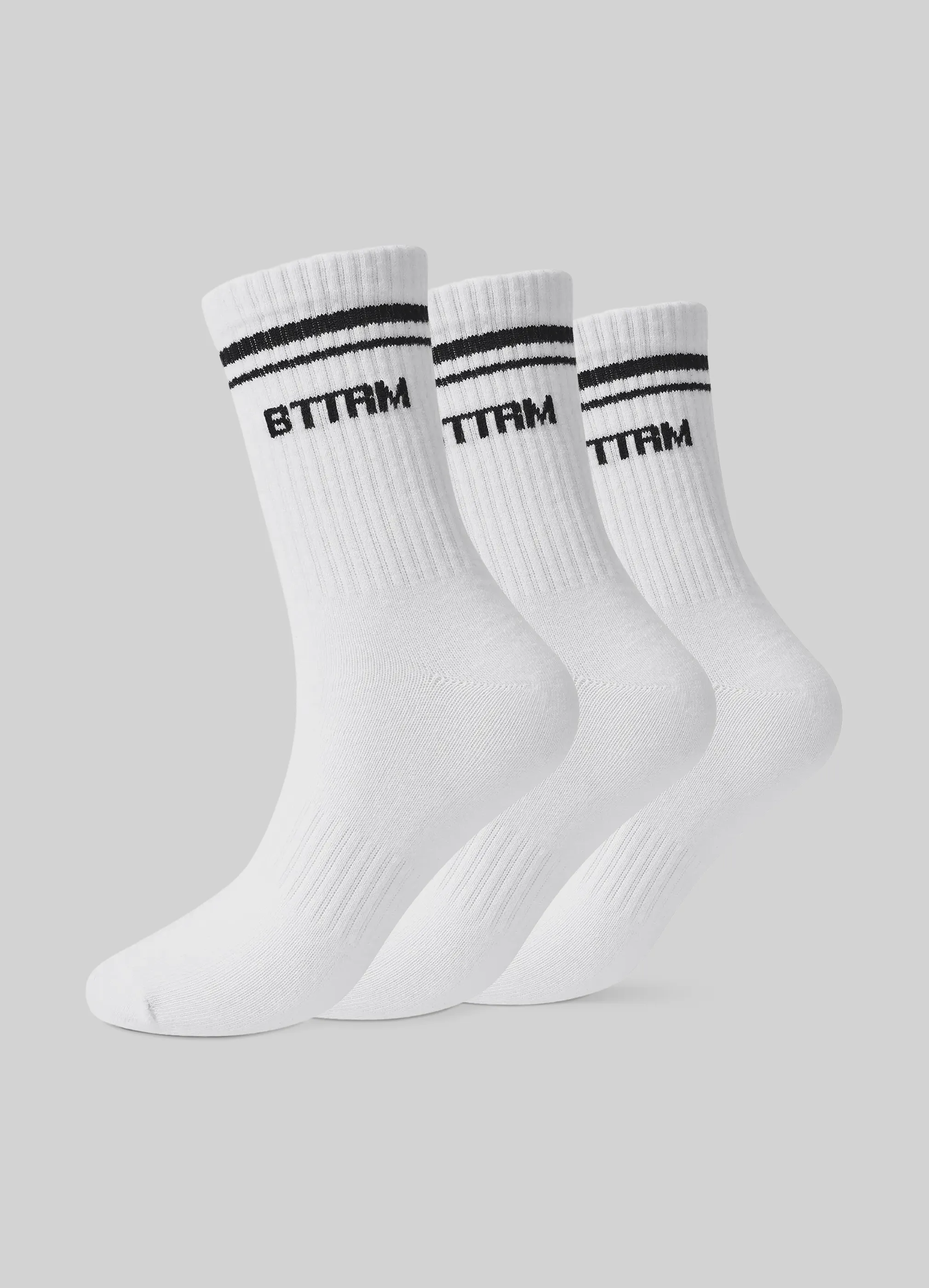 Unisex Half-Crew Socks 3-Pack sold by BetterMe