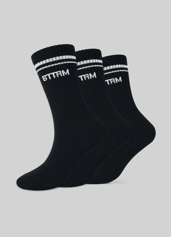Unisex Half-Crew Socks 3-Pack sold by BetterMe
