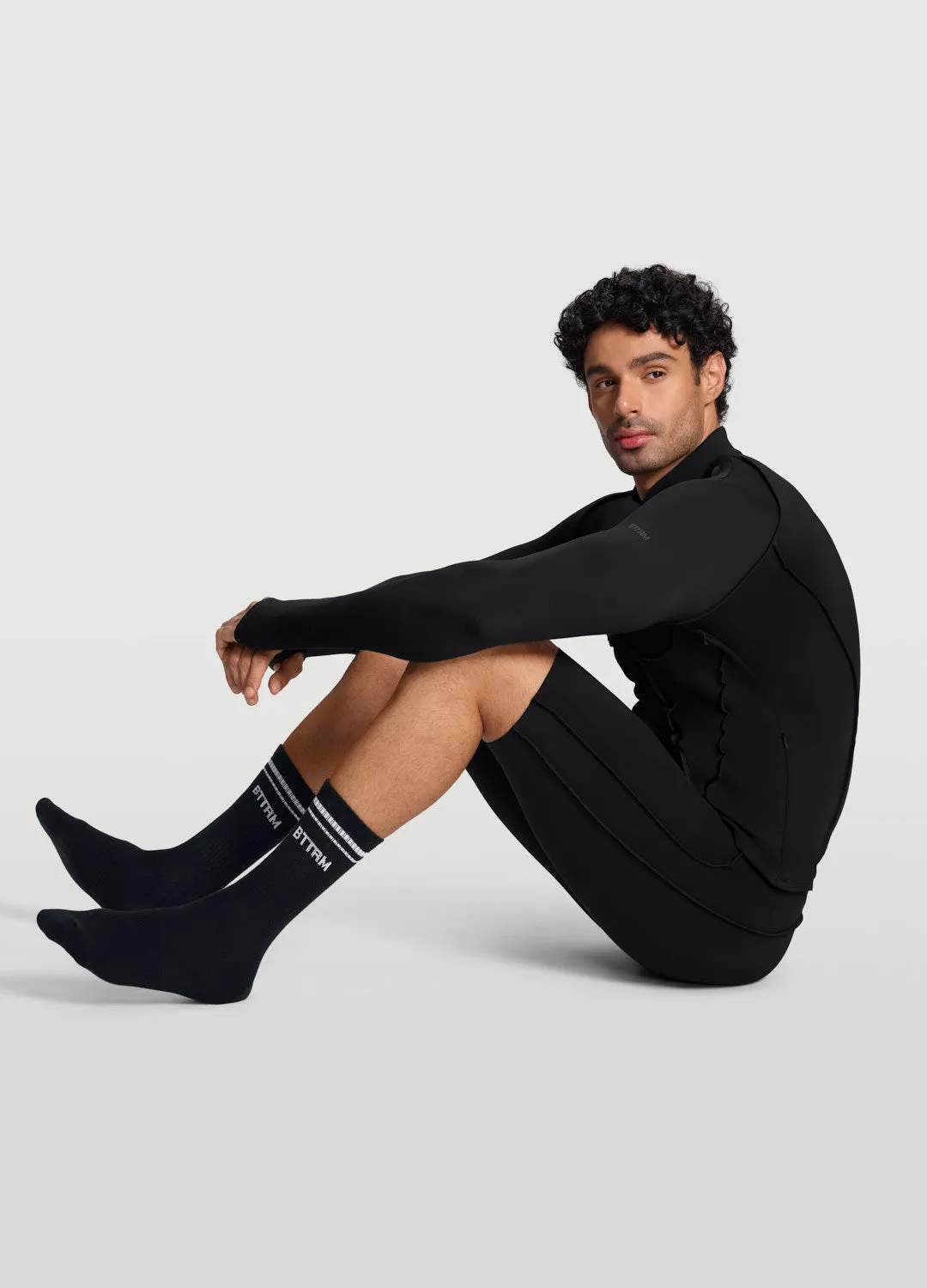 Unisex Half-Crew Socks 3-Pack sold by BetterMe product image thumbnail 2