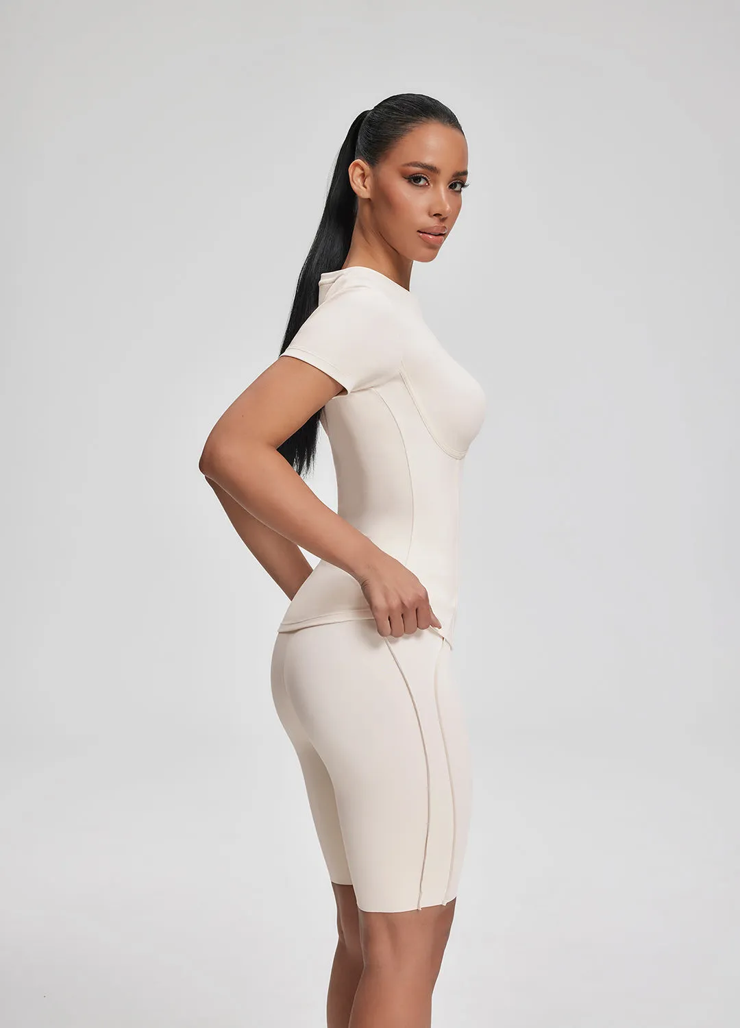 Contour Seam Everyday T-Shirt sold by BetterMe product image thumbnail 2