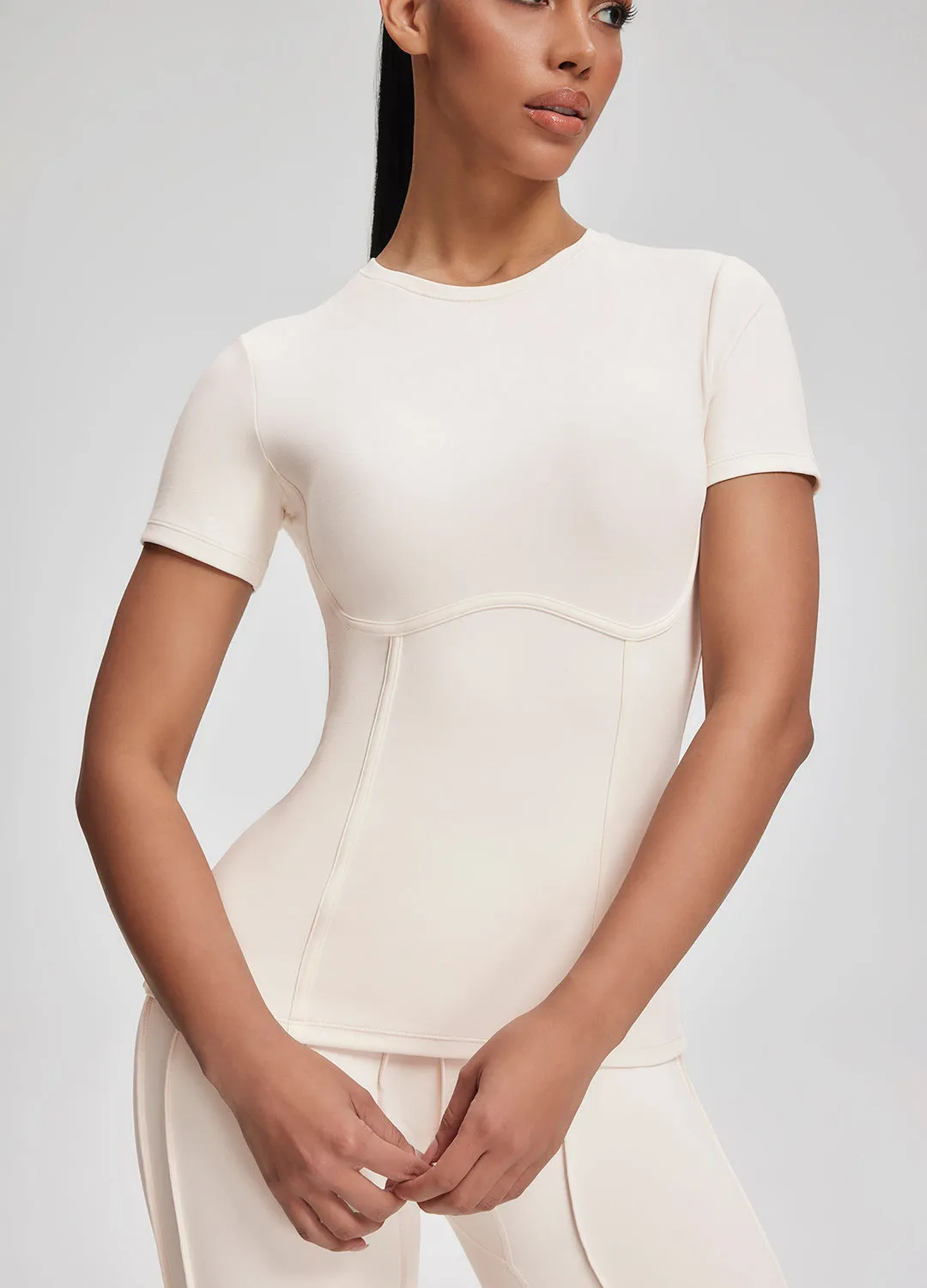 Contour Seam Everyday T-Shirt sold by BetterMe product image thumbnail 4