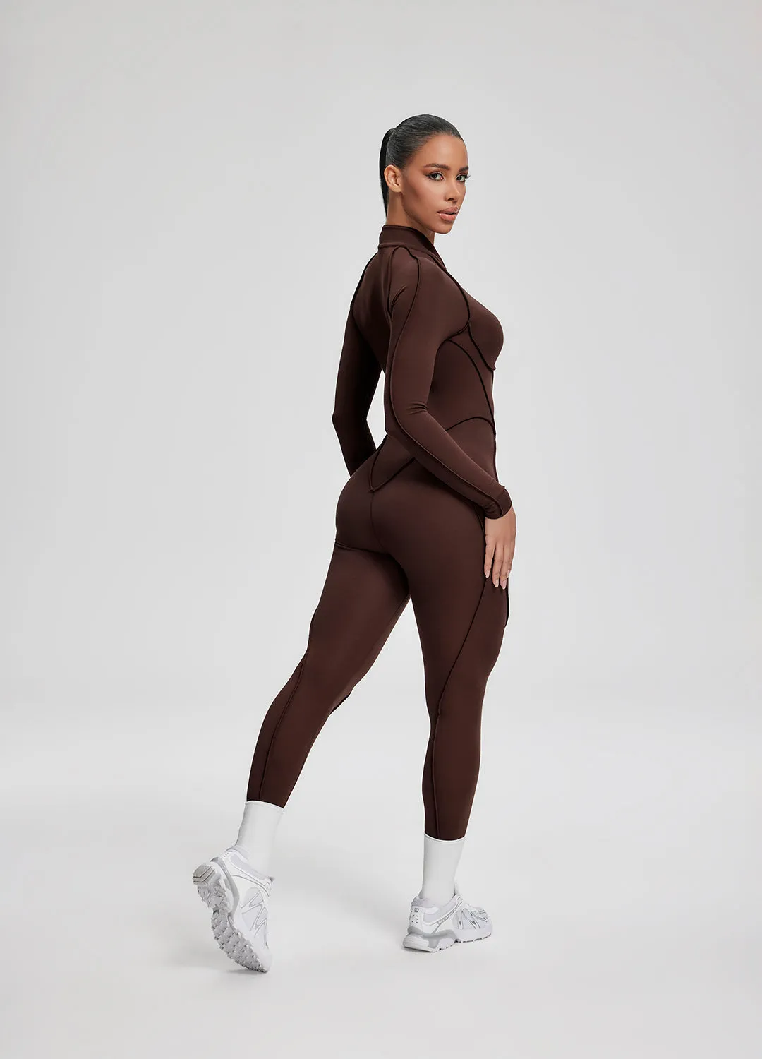 Everyday Cotton Closed-Back Catsuit sold by BetterMe product image thumbnail 3