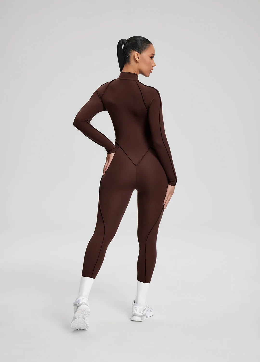 Everyday Cotton Closed-Back Catsuit sold by BetterMe product image thumbnail 4