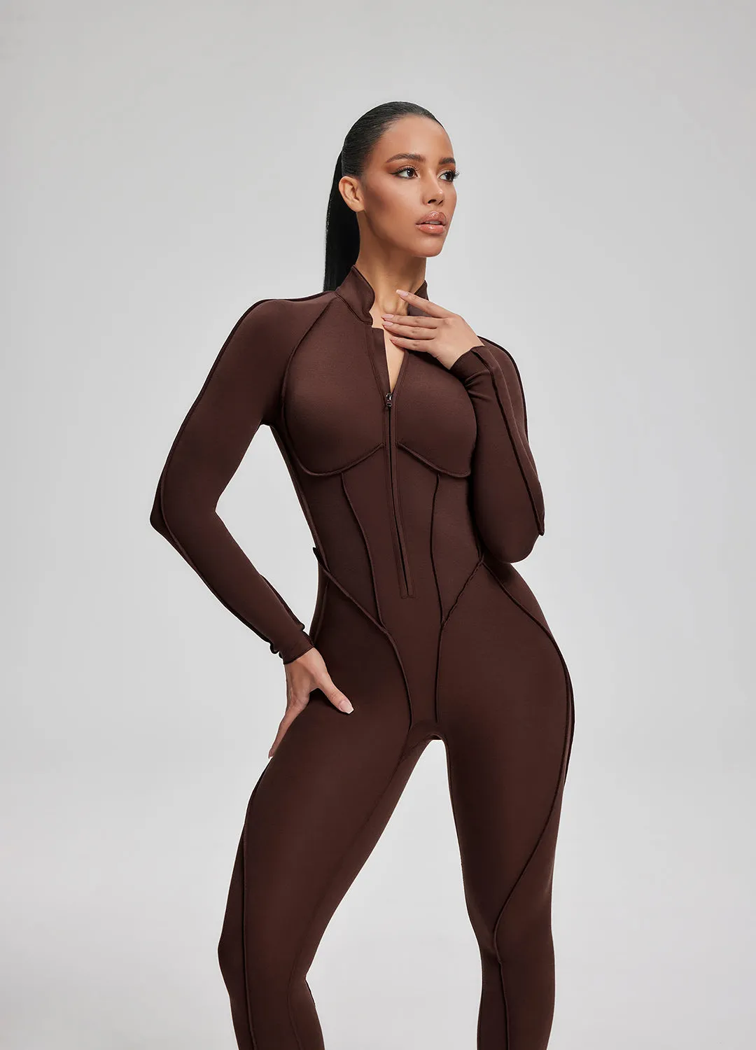 Everyday Cotton Closed-Back Catsuit sold by BetterMe product image thumbnail 2