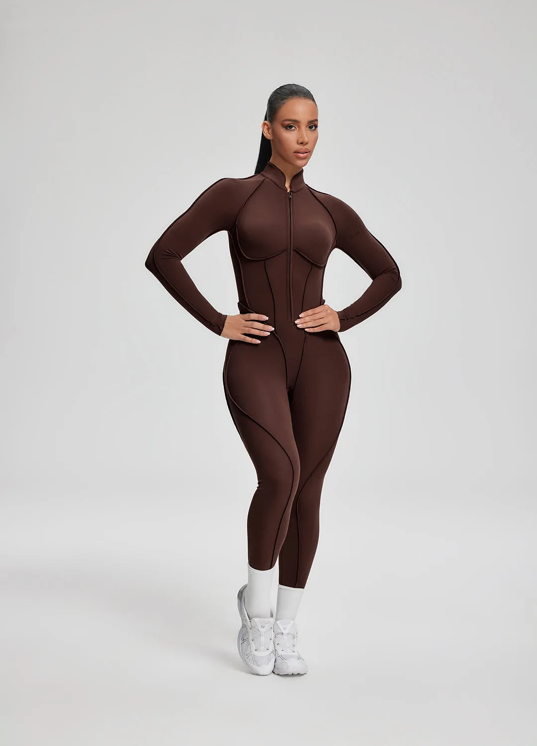 Everyday Cotton Closed-Back Catsuit sold by BetterMe product image thumbnail 5