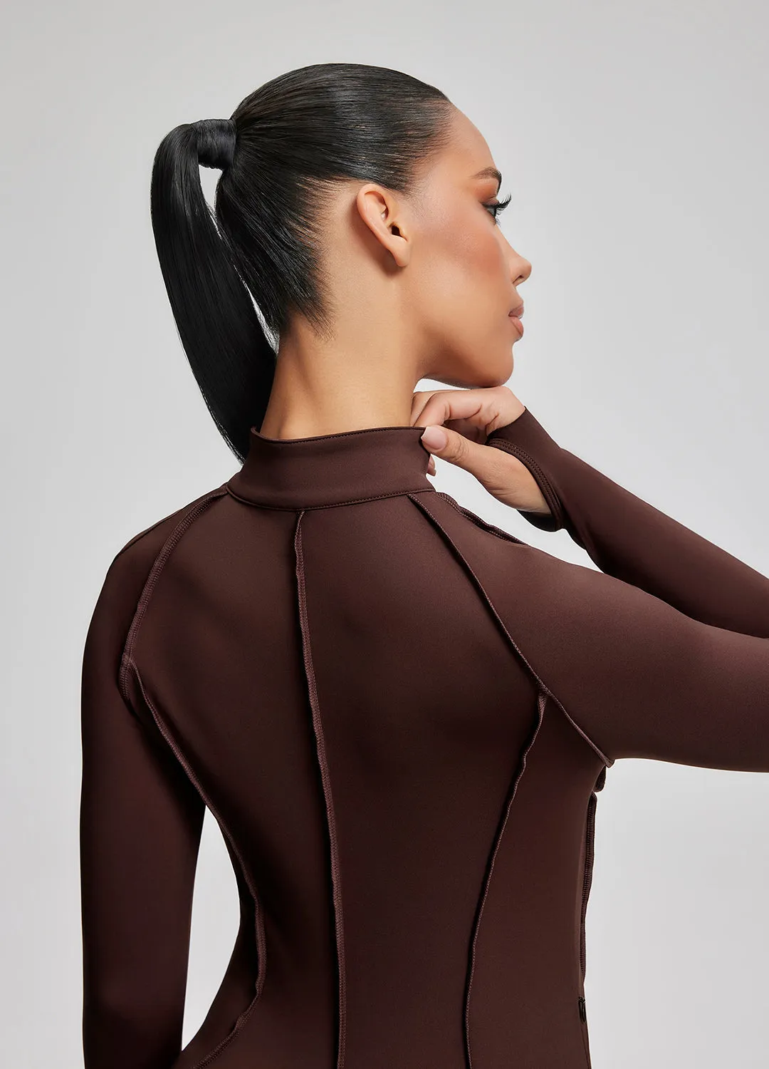 Contour Zip-Up Long Sleeve Top sold by BetterMe product image thumbnail 3