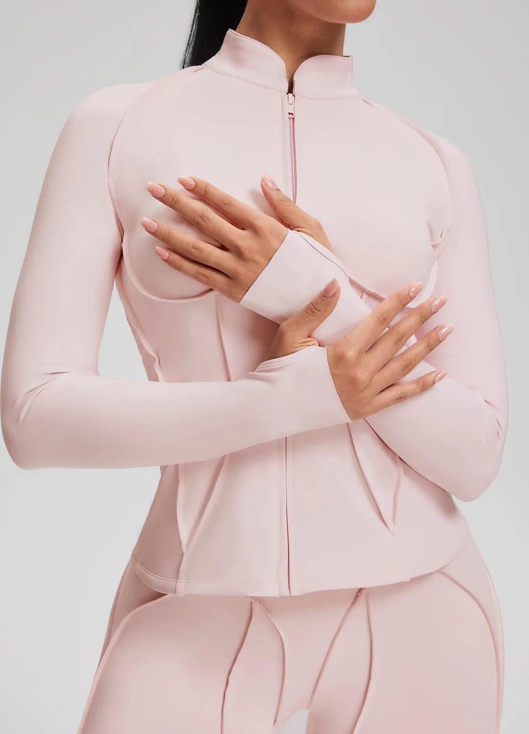 Contour Zip-Up Long Sleeve Top sold by BetterMe product image thumbnail 5