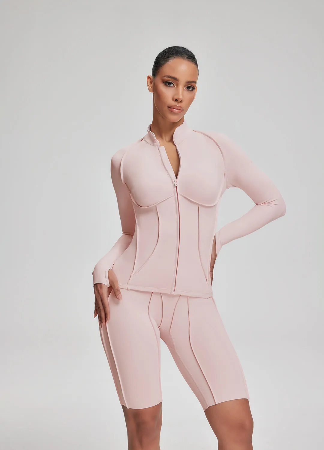 Contour Zip-Up Long Sleeve Top sold by BetterMe product image thumbnail 4