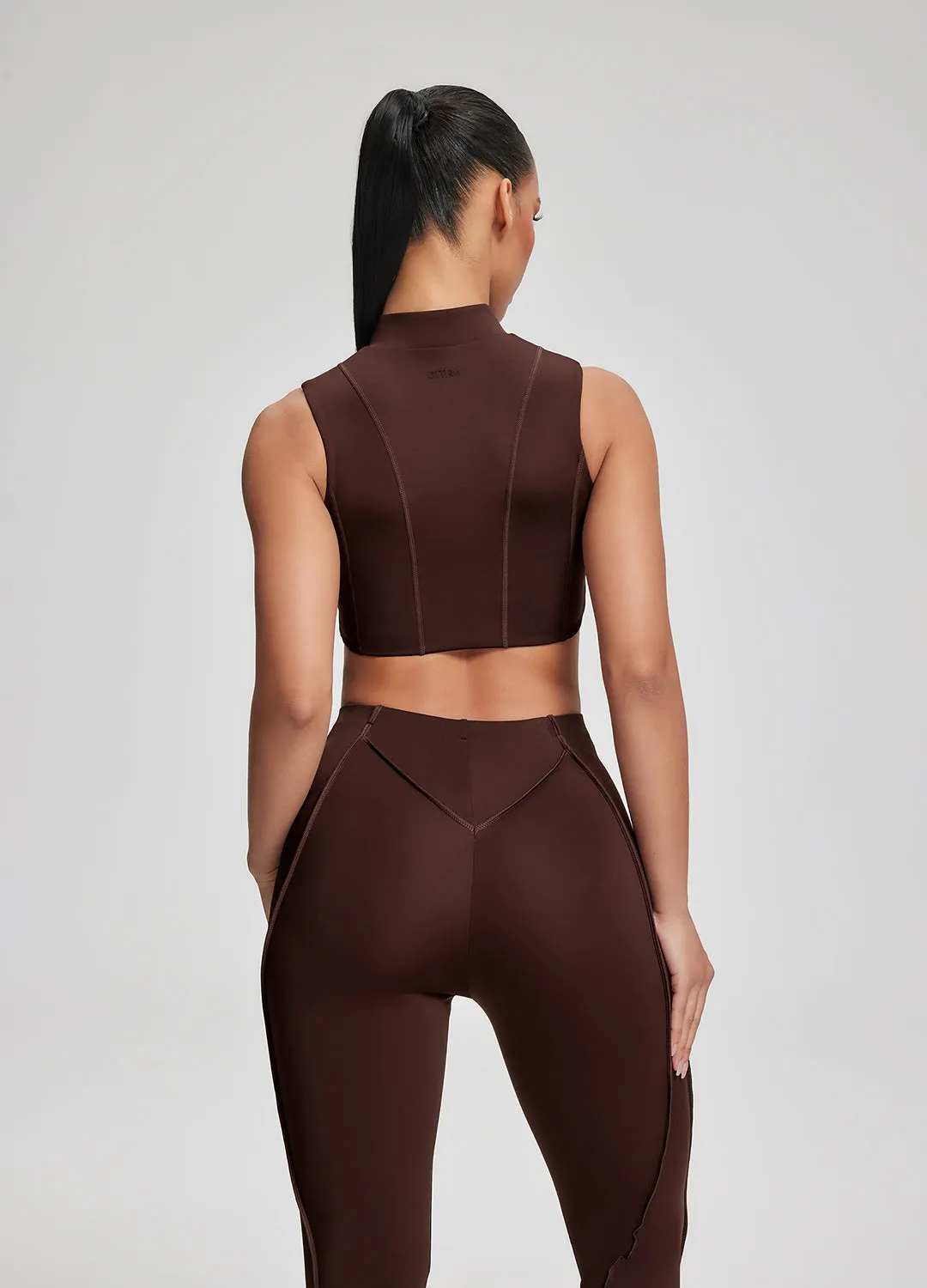 High-Neck Zip-Up Top sold by BetterMe product image thumbnail 5