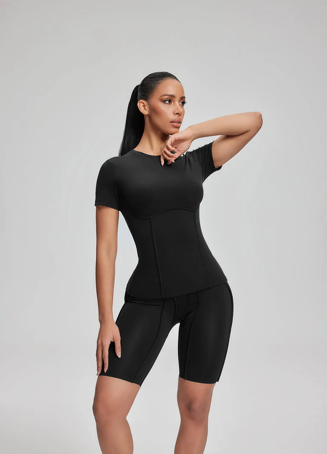 Contour Seam Everyday T-Shirt sold by BetterMe product image thumbnail 4