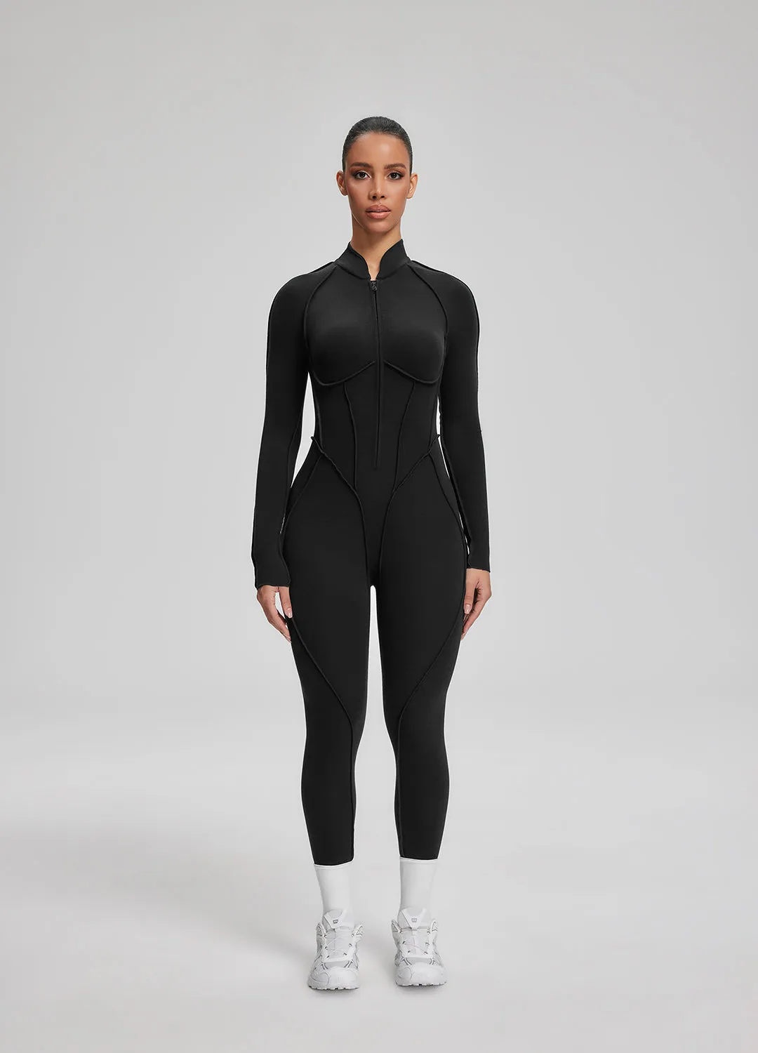 Everyday Cotton Closed-Back Catsuit sold by BetterMe product image thumbnail 4