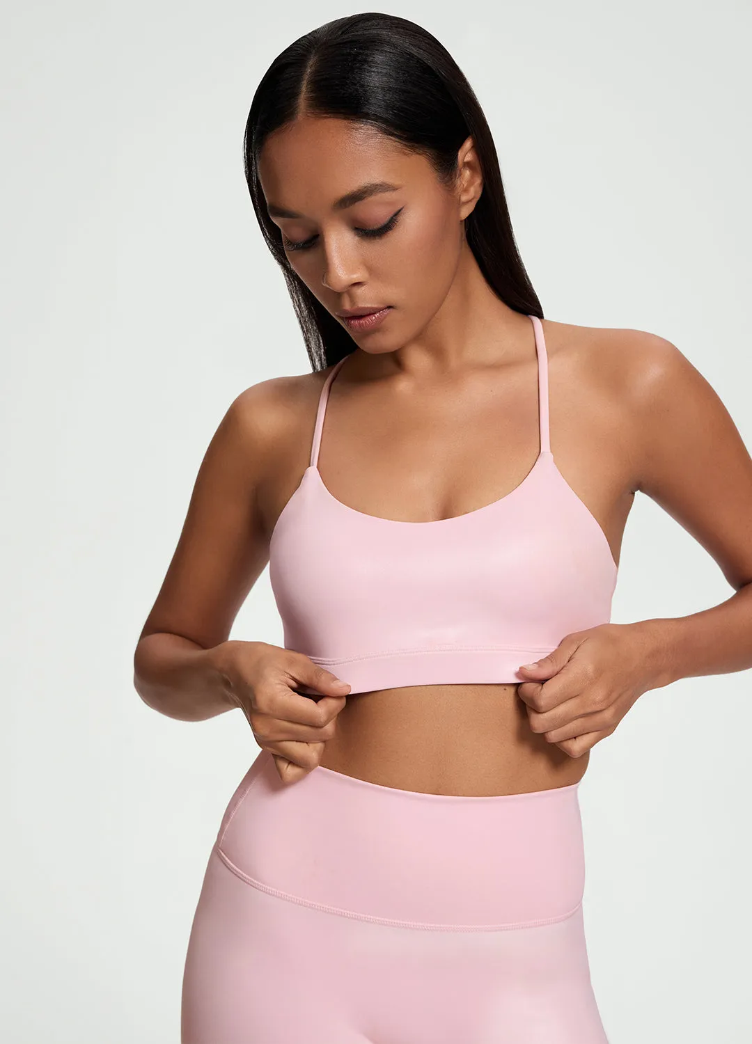 Faux Leather Crossback Top sold by BetterMe product image thumbnail 4