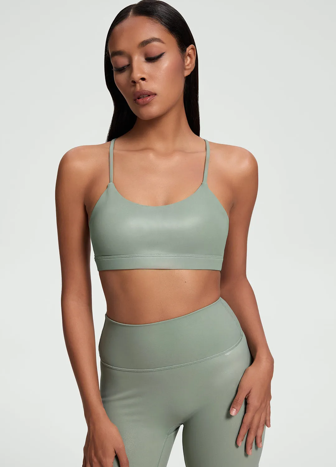 Faux Leather Crossback Top sold by BetterMe product image thumbnail 5