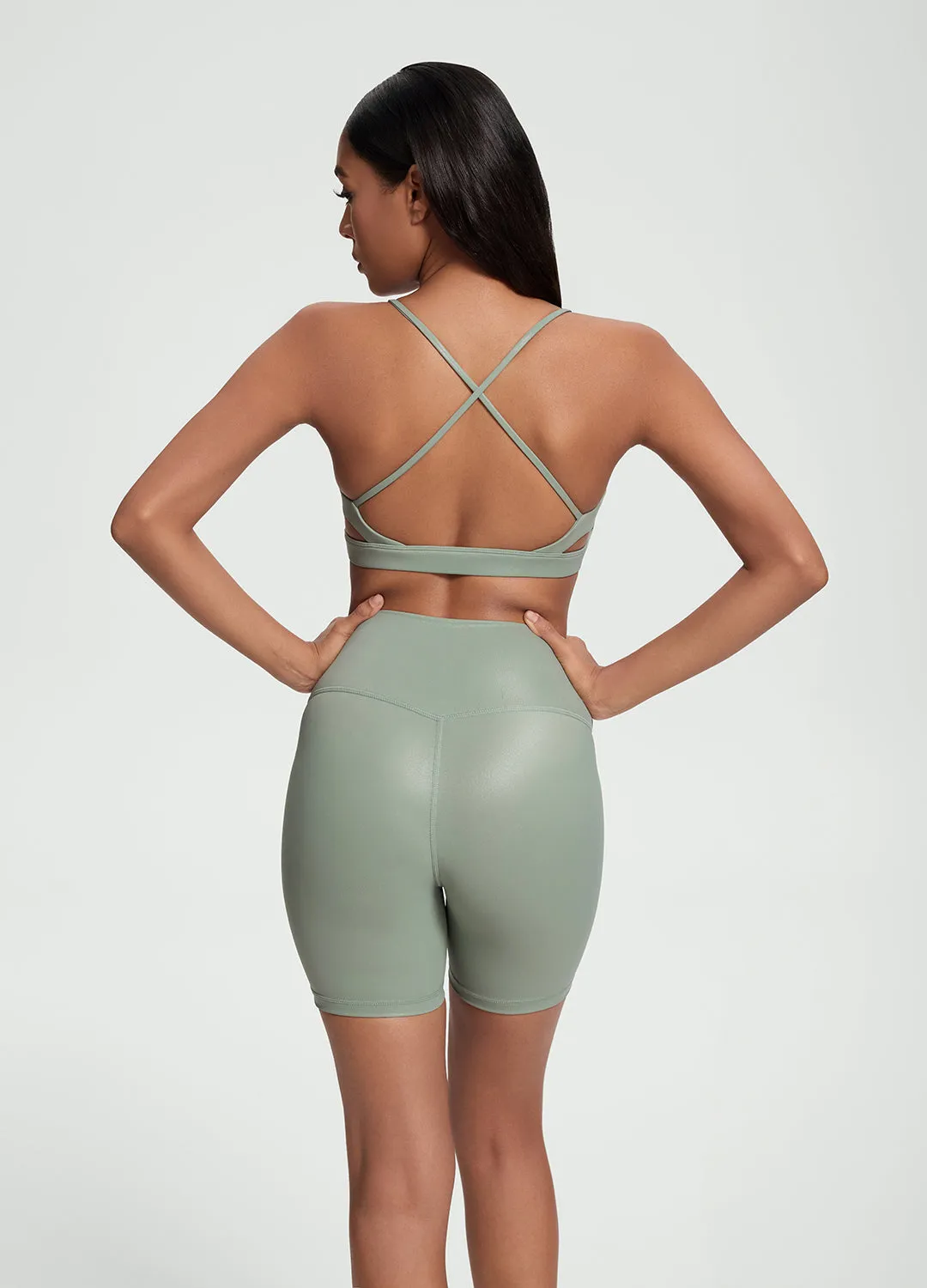 Faux Leather Crossback Top sold by BetterMe product image thumbnail 3