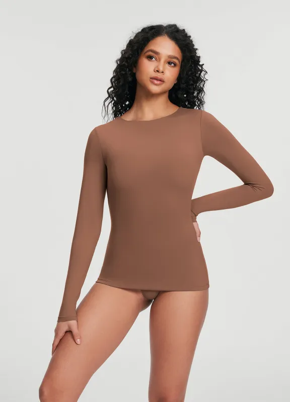 Crew Neck Long Sleeve Top made by BetterMe