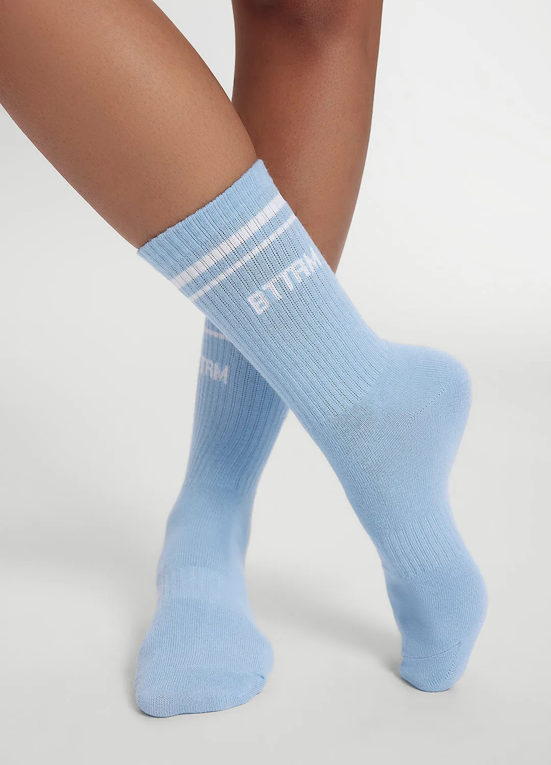 Unisex Half-Crew Socks 3-Pack sold by BetterMe product image thumbnail 2