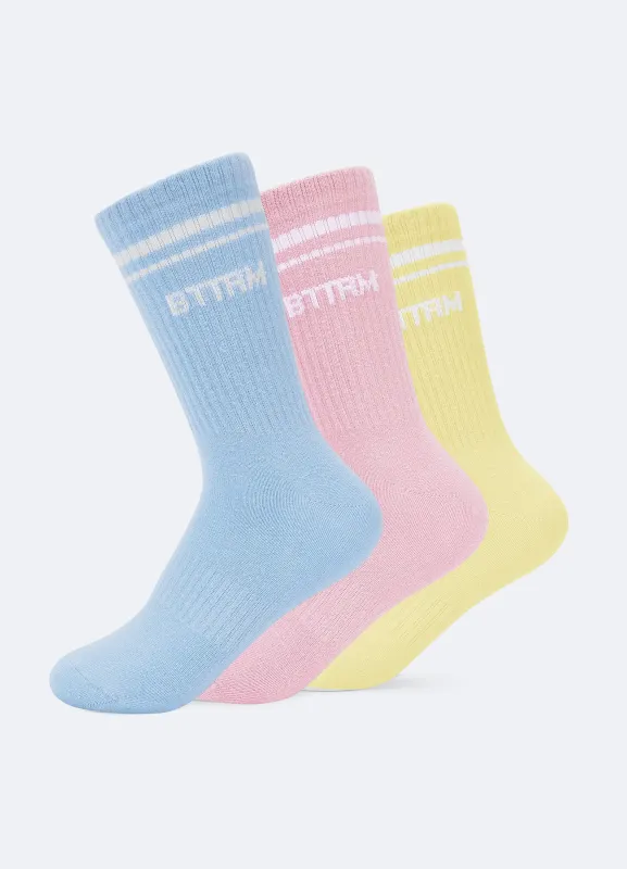 Unisex Half-Crew Socks 3-Pack sold by BetterMe