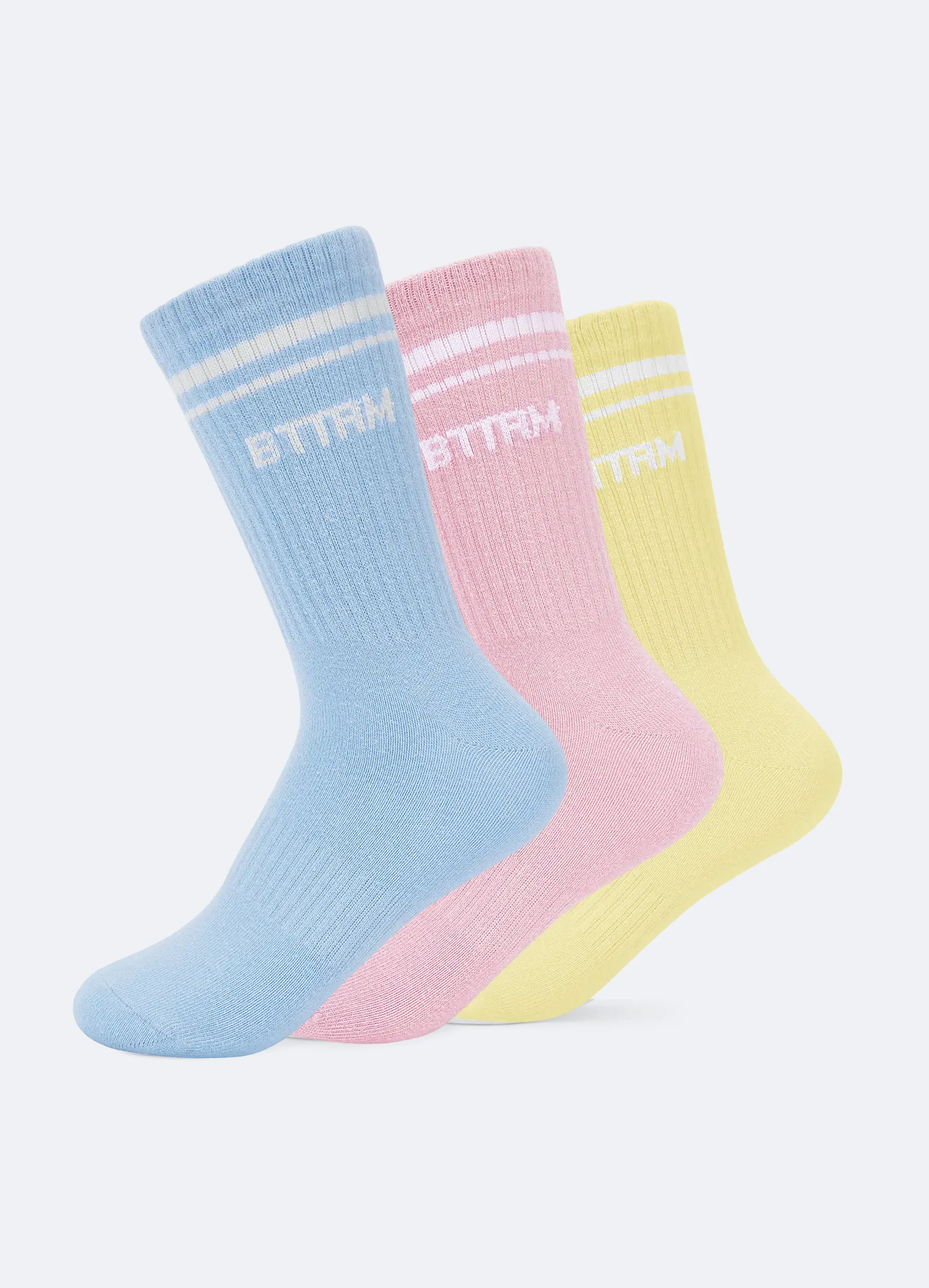 Unisex Half-Crew Socks 3-Pack sold by BetterMe