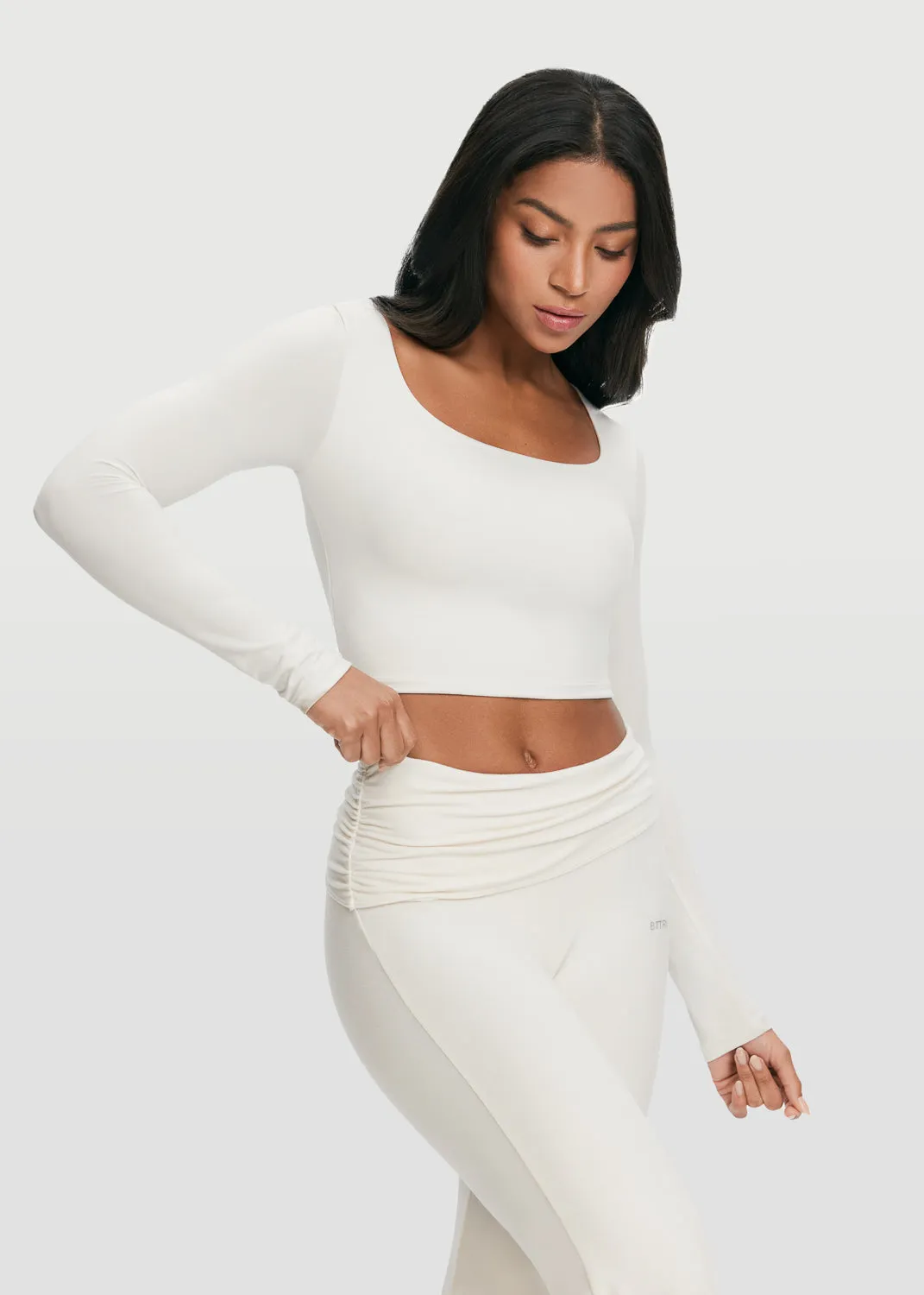 Cropped Round Neck Top 3-Pack sold by BetterMe product image thumbnail 2