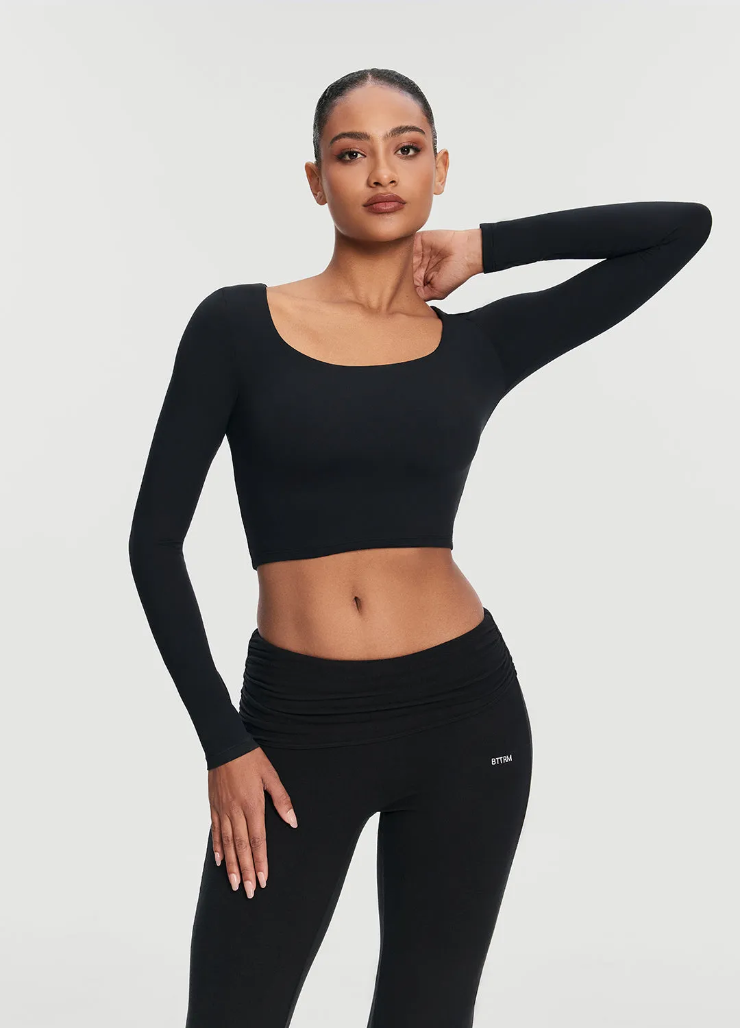 Cropped Round Neck Top 3-Pack sold by BetterMe product image thumbnail 3