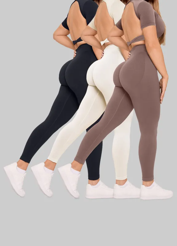 Ultrasculpt Butt Lifting Leggings 3-pack made by BetterMe