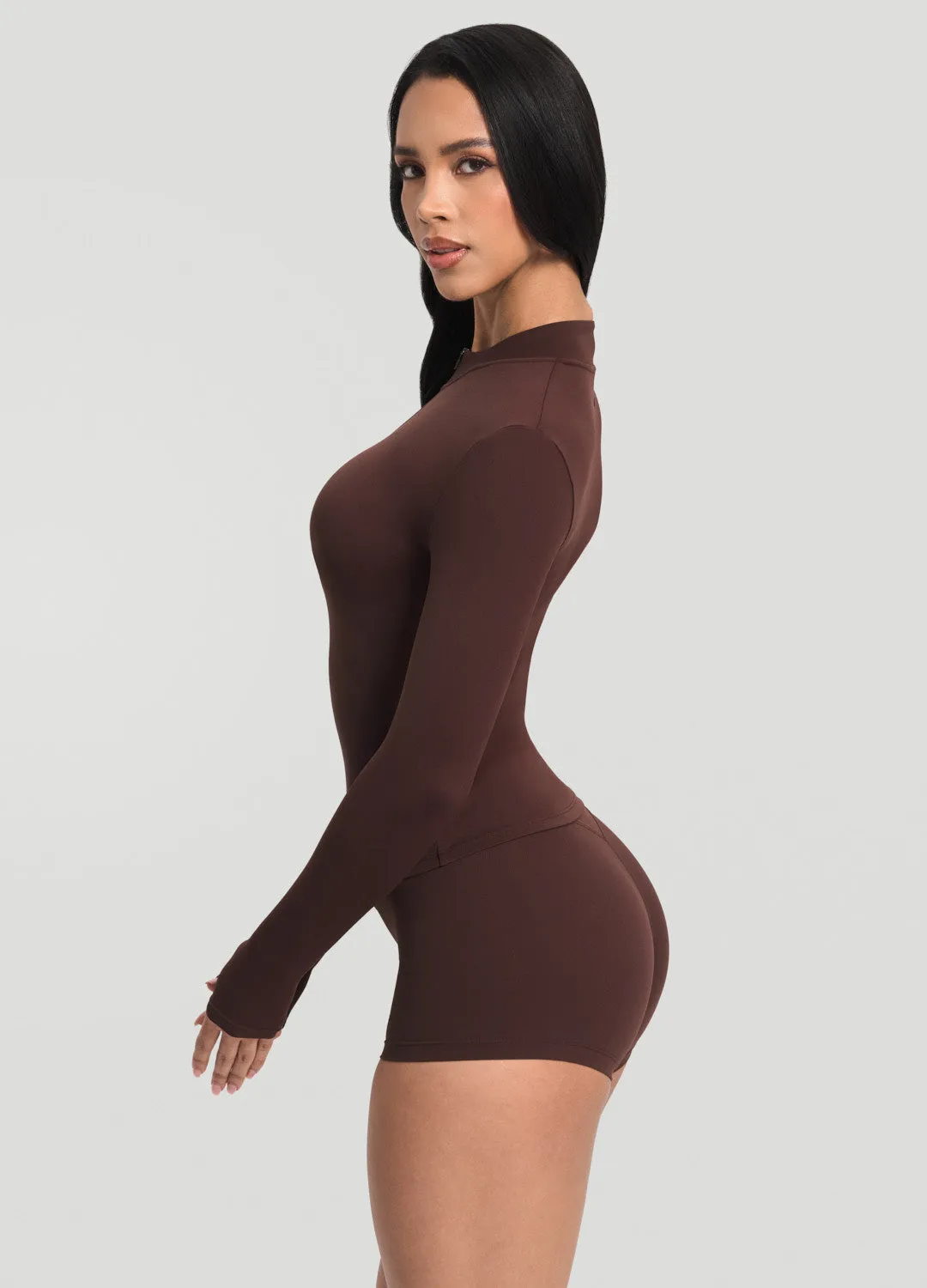 Sleek Zip-Up Long Sleeve Jacket sold by BetterMe product image thumbnail 2