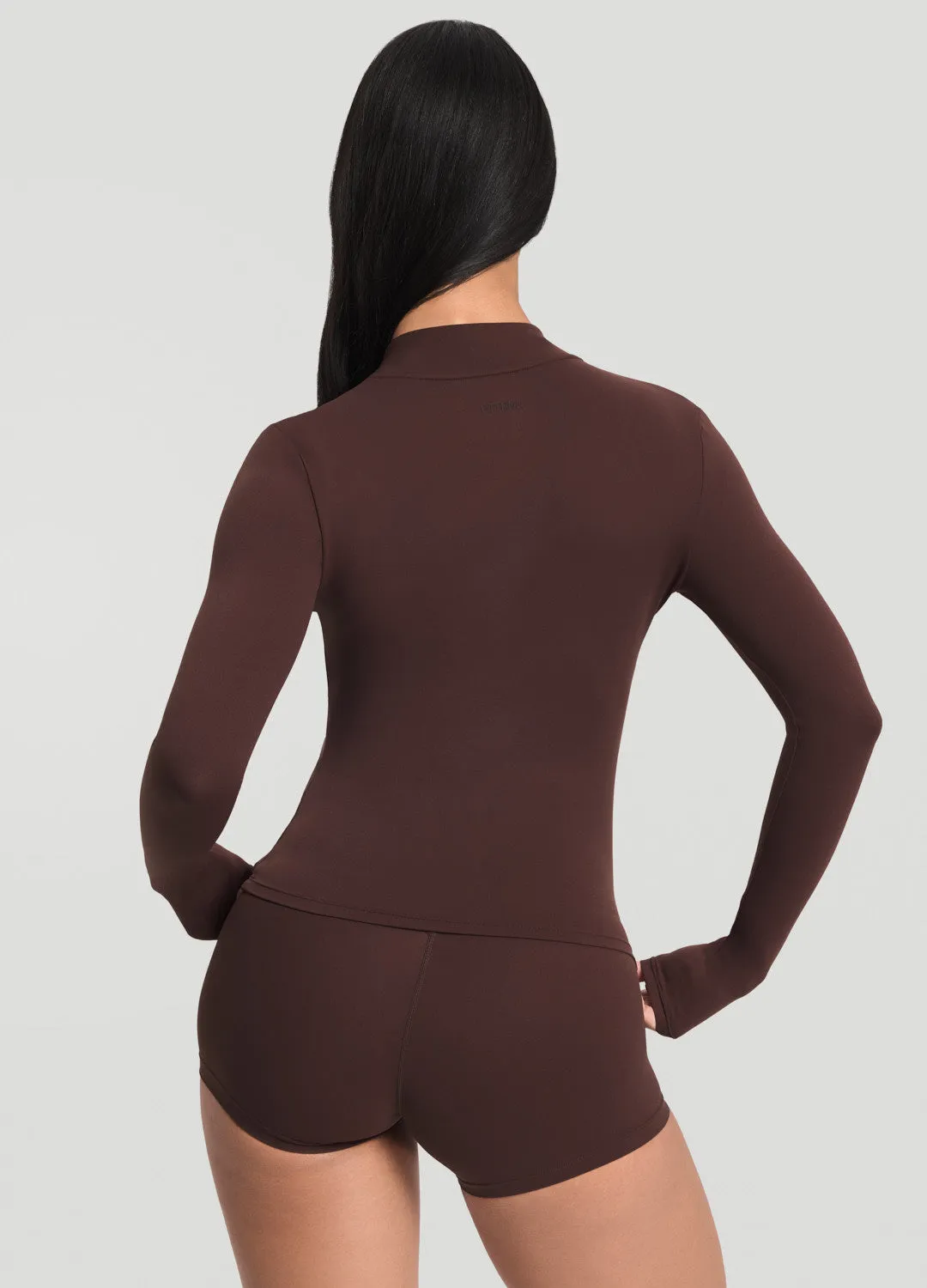 Sleek Zip-Up Long Sleeve Jacket sold by BetterMe product image thumbnail 3