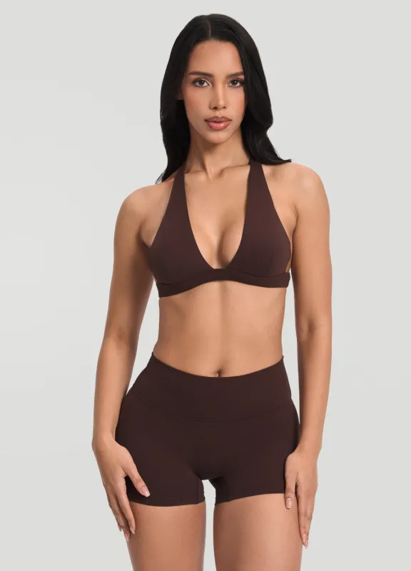 Plunge Neck Bra Top made by BetterMe