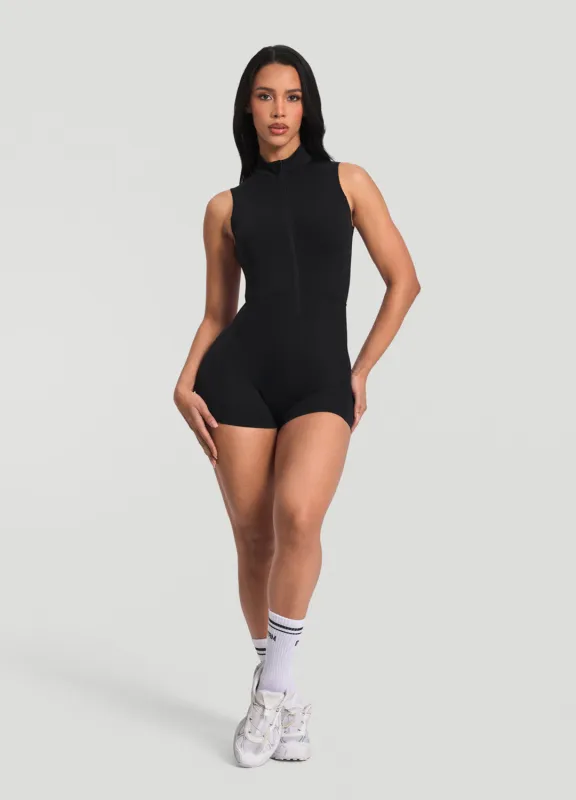 Pilates Princess Zip Romper made by BetterMe