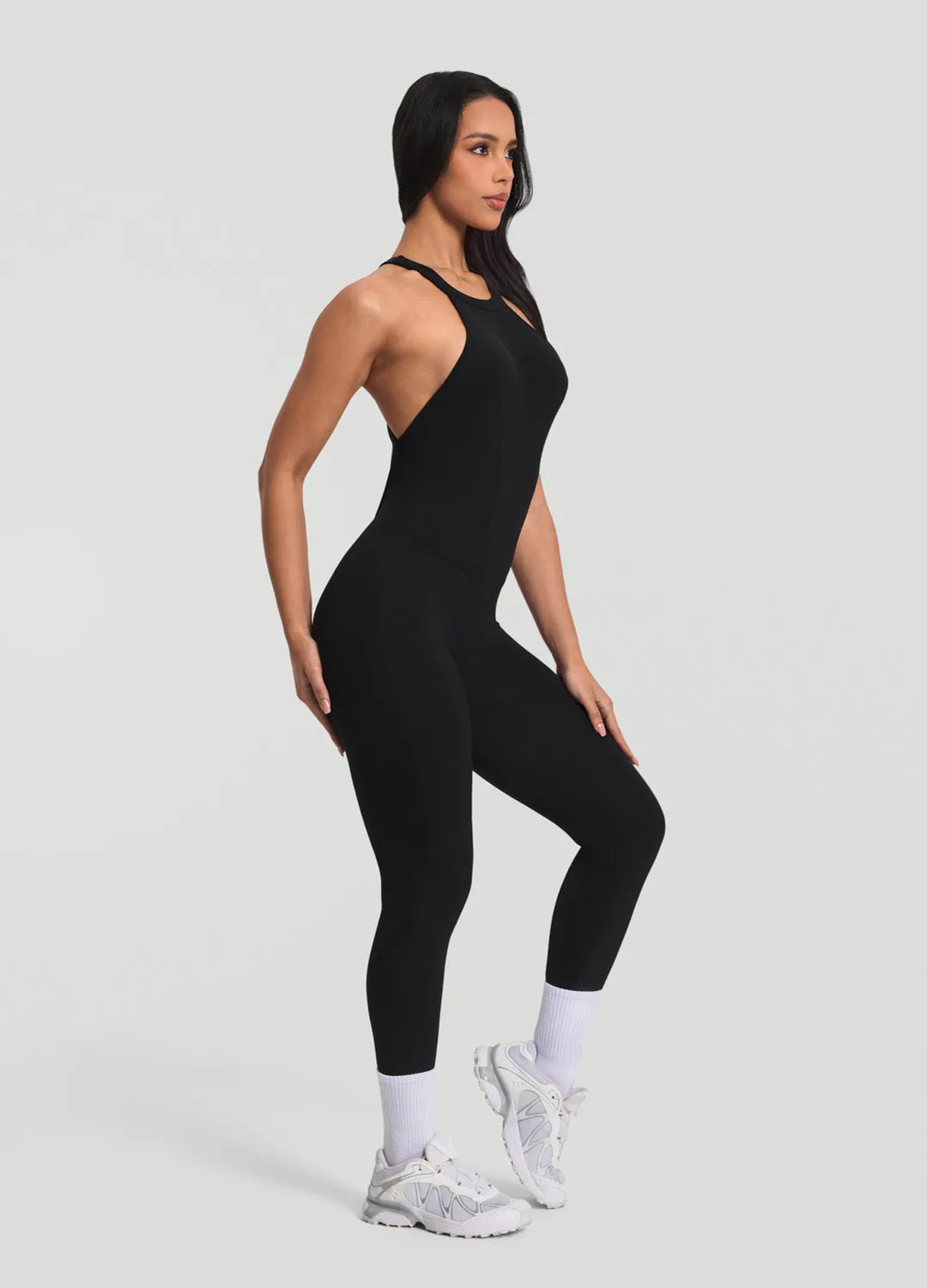 Pilates Princess Halter Jumpsuit sold by BetterMe product image thumbnail 2