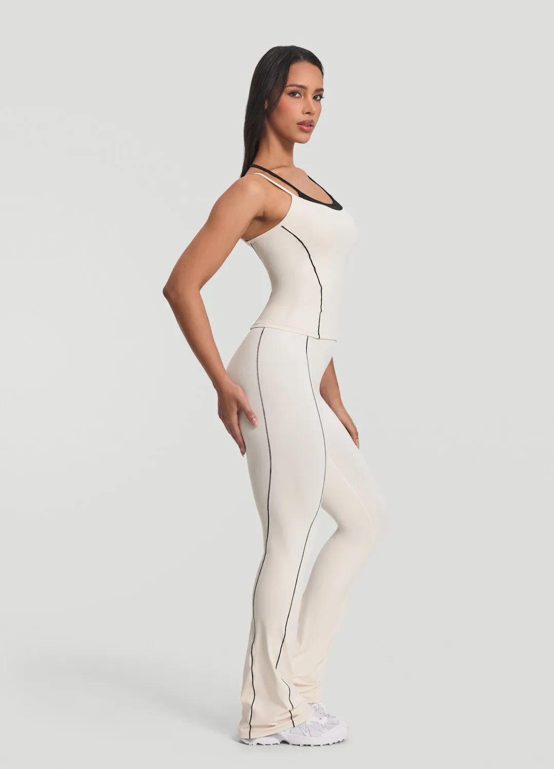 Pilates Princess Flared Leggings sold by BetterMe product image thumbnail 2
