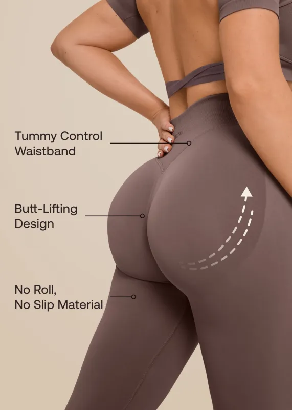 Ultrasculpt High Waisted Butt Lifting Tummy Control Shaping Training Leggings made by BetterMe