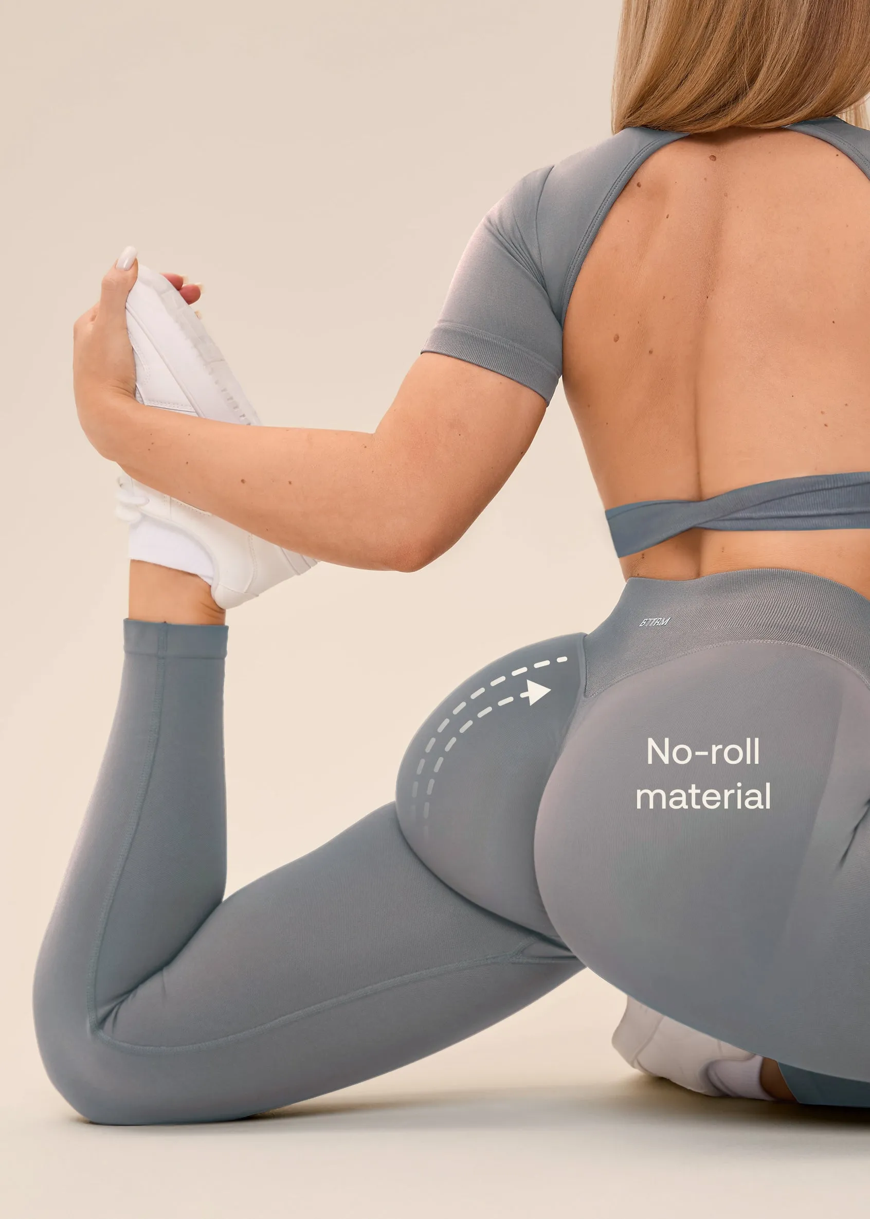 Ultrasculpt High Waisted Butt Lifting Tummy Control Shaping Training Leggings sold by BetterMe product image thumbnail 3