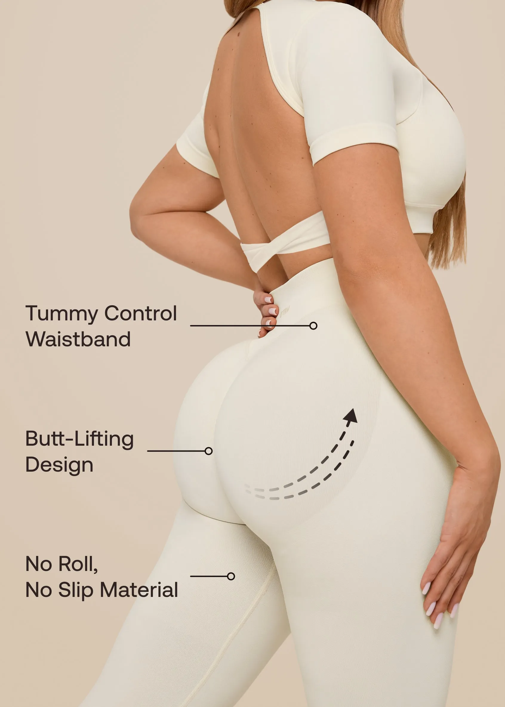 Ultrasculpt High Waisted Butt Lifting Tummy Control Shaping Training Leggings sold by BetterMe