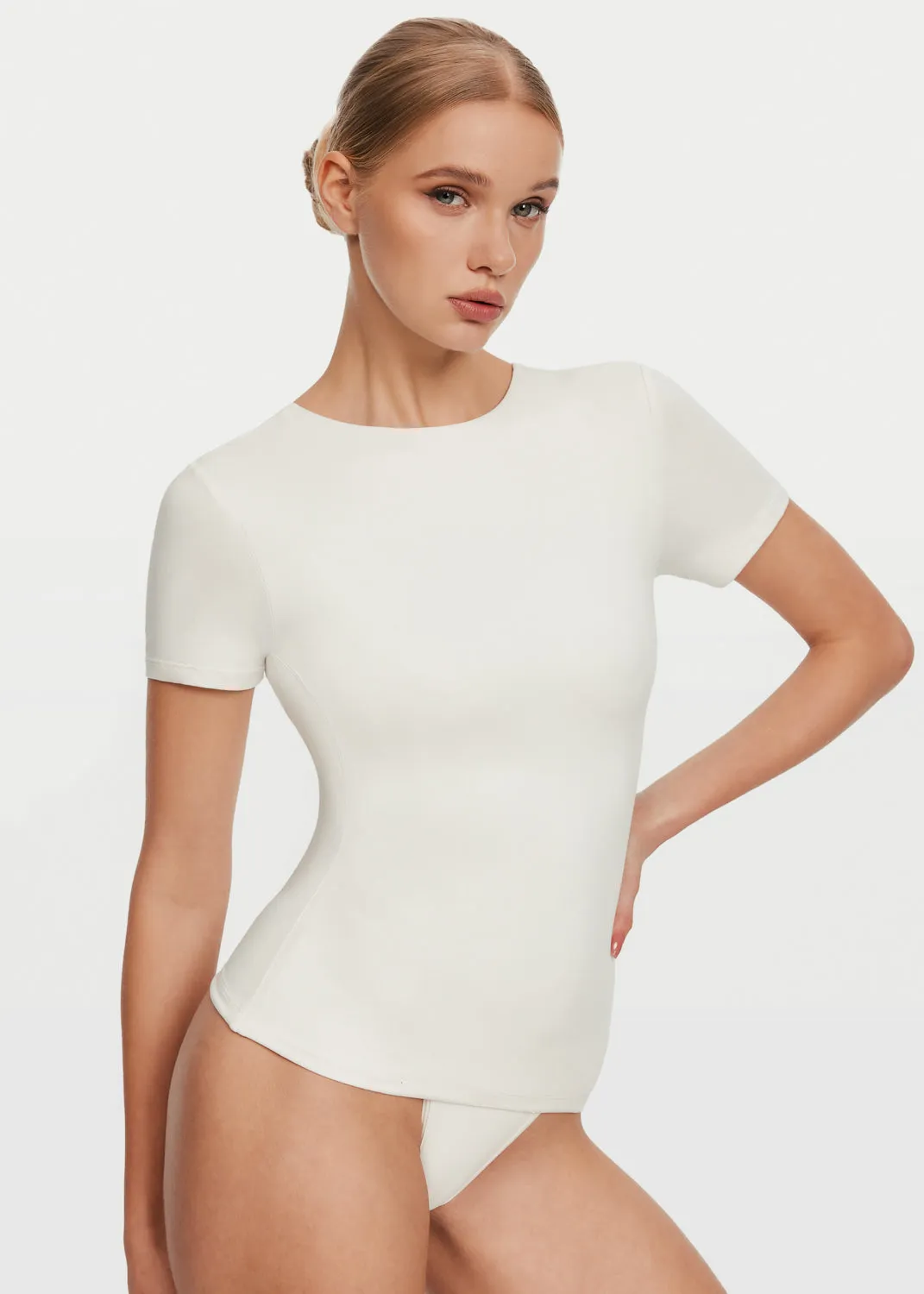 Short Sleeve Crew Neck Top 3-Pack sold by BetterMe product image thumbnail 4