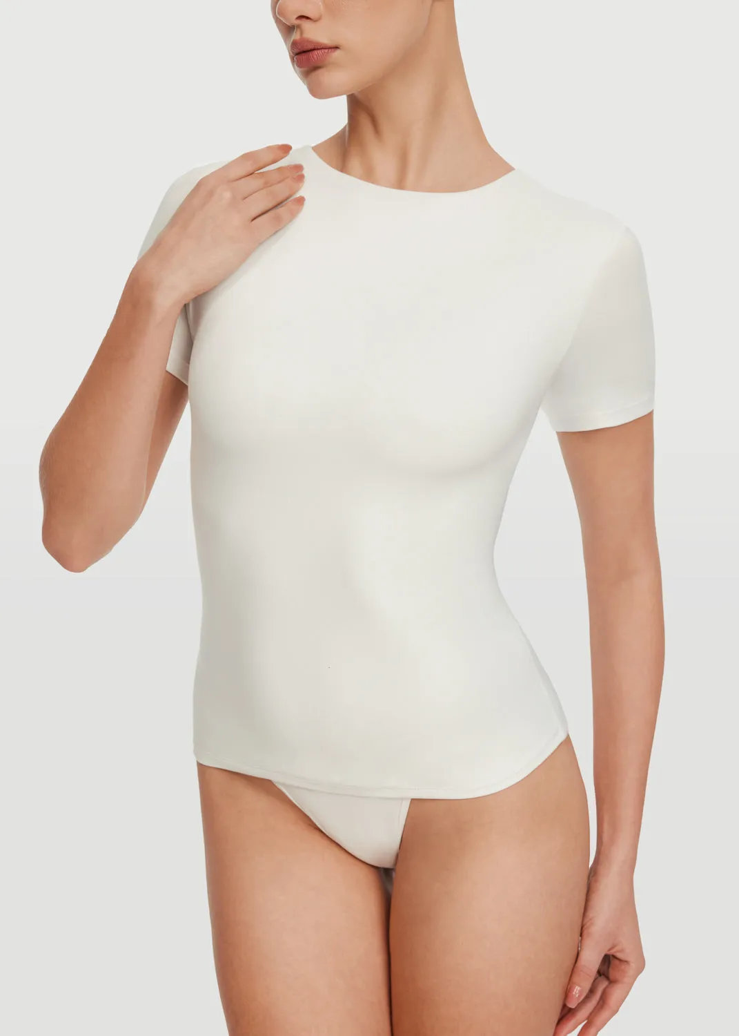 Short Sleeve Crew Neck Top 3-Pack sold by BetterMe product image thumbnail 5