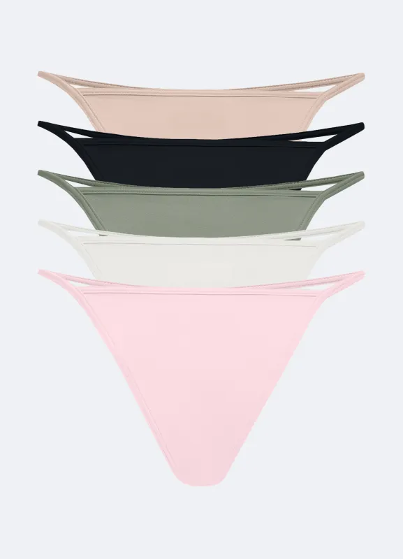 Essential String Thong 5-Pack made by BetterMe