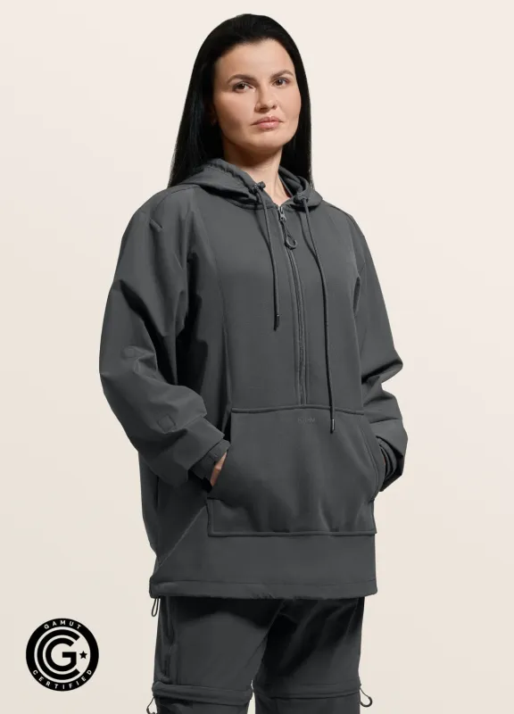 Magnetic Quarter-Zip Adaptive Hoodie (DEV) made by BetterMe