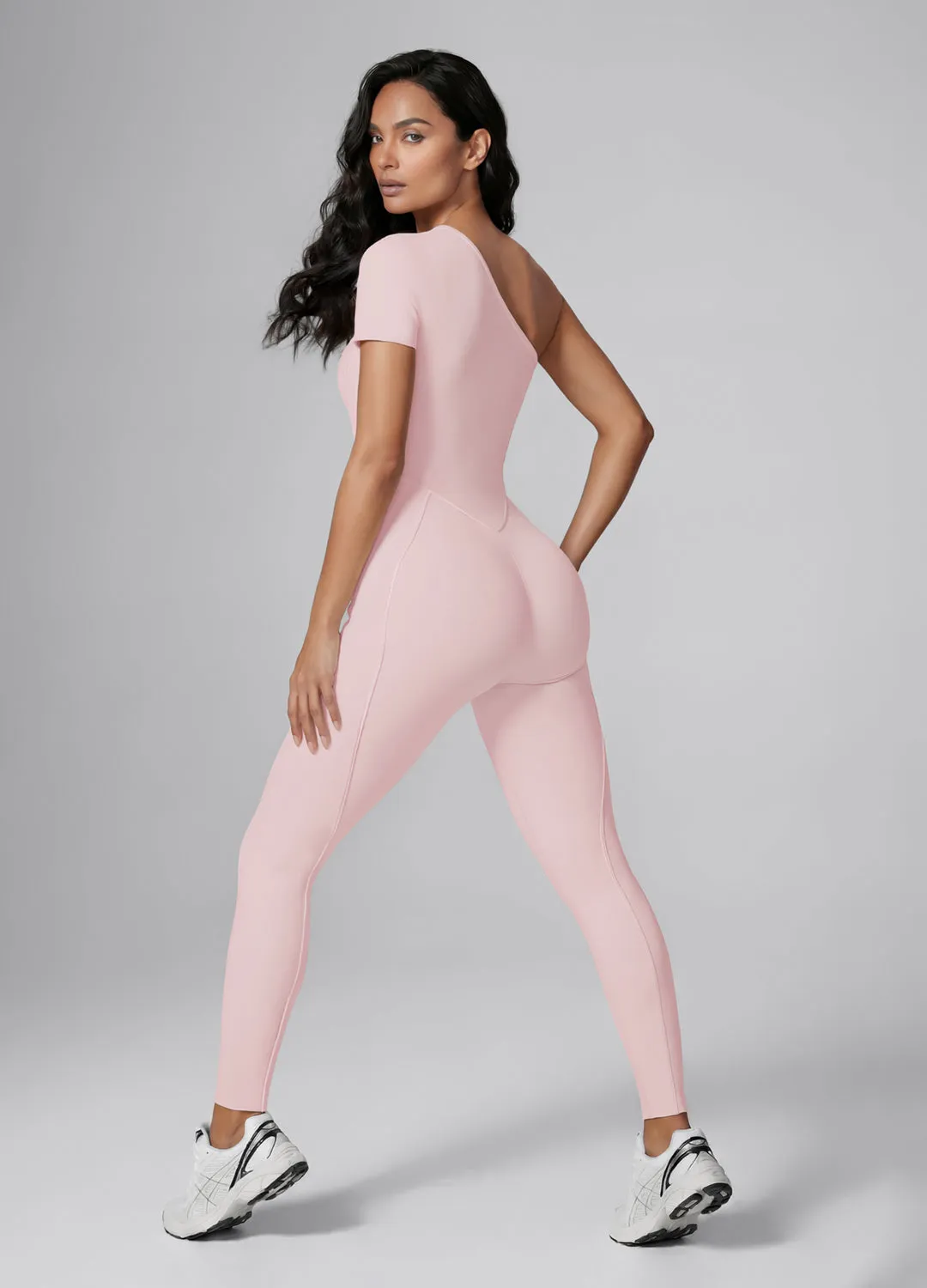 One-Shoulder Full-Length Catsuit sold by BetterMe product image thumbnail 5
