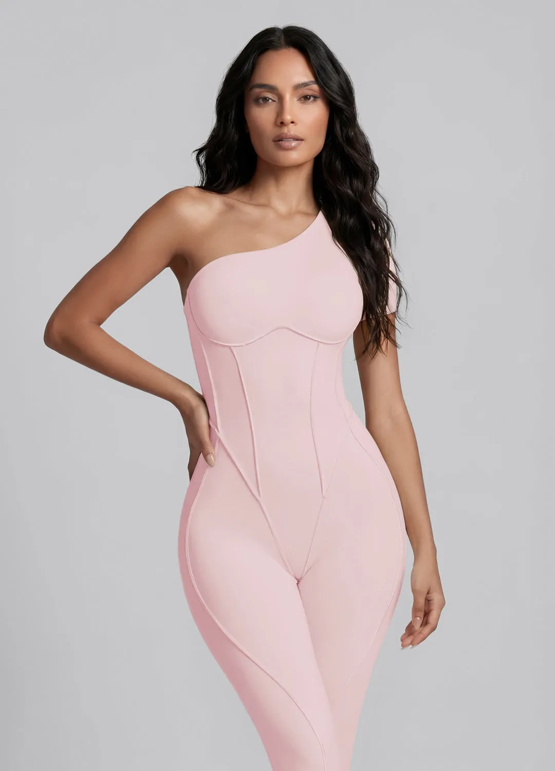 One-Shoulder Full-Length Catsuit sold by BetterMe