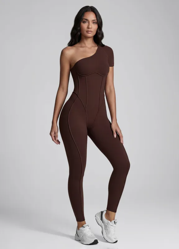 One-Shoulder Full-Length Catsuit made by BetterMe