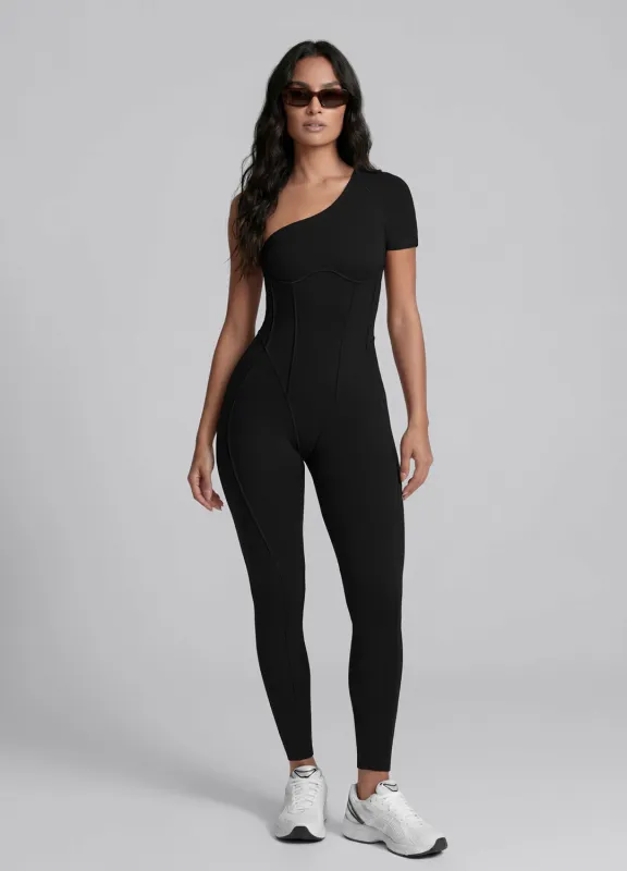 One-Shoulder Full-Length Catsuit made by BetterMe