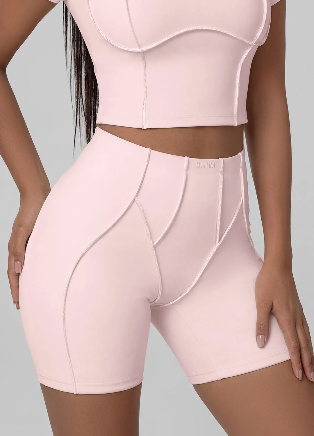 Contour Stitch Micro Shorts sold by BetterMe