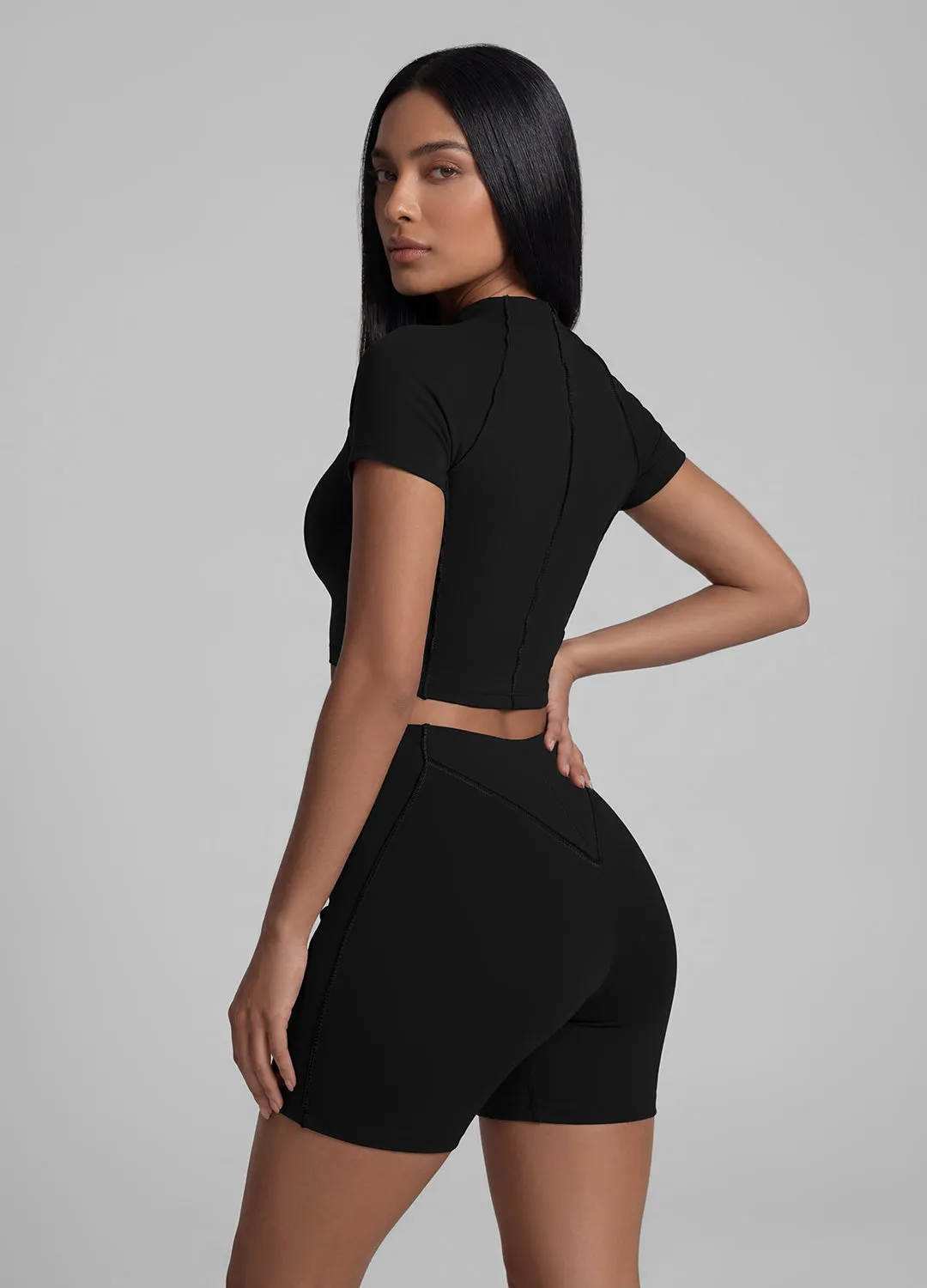 Contour Stitch Micro Shorts sold by BetterMe product image thumbnail 5