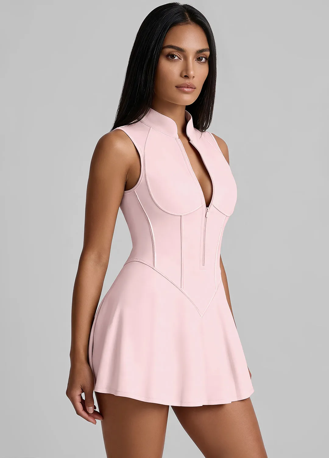 Closed-Back Contour Mini Dress sold by BetterMe product image thumbnail 3