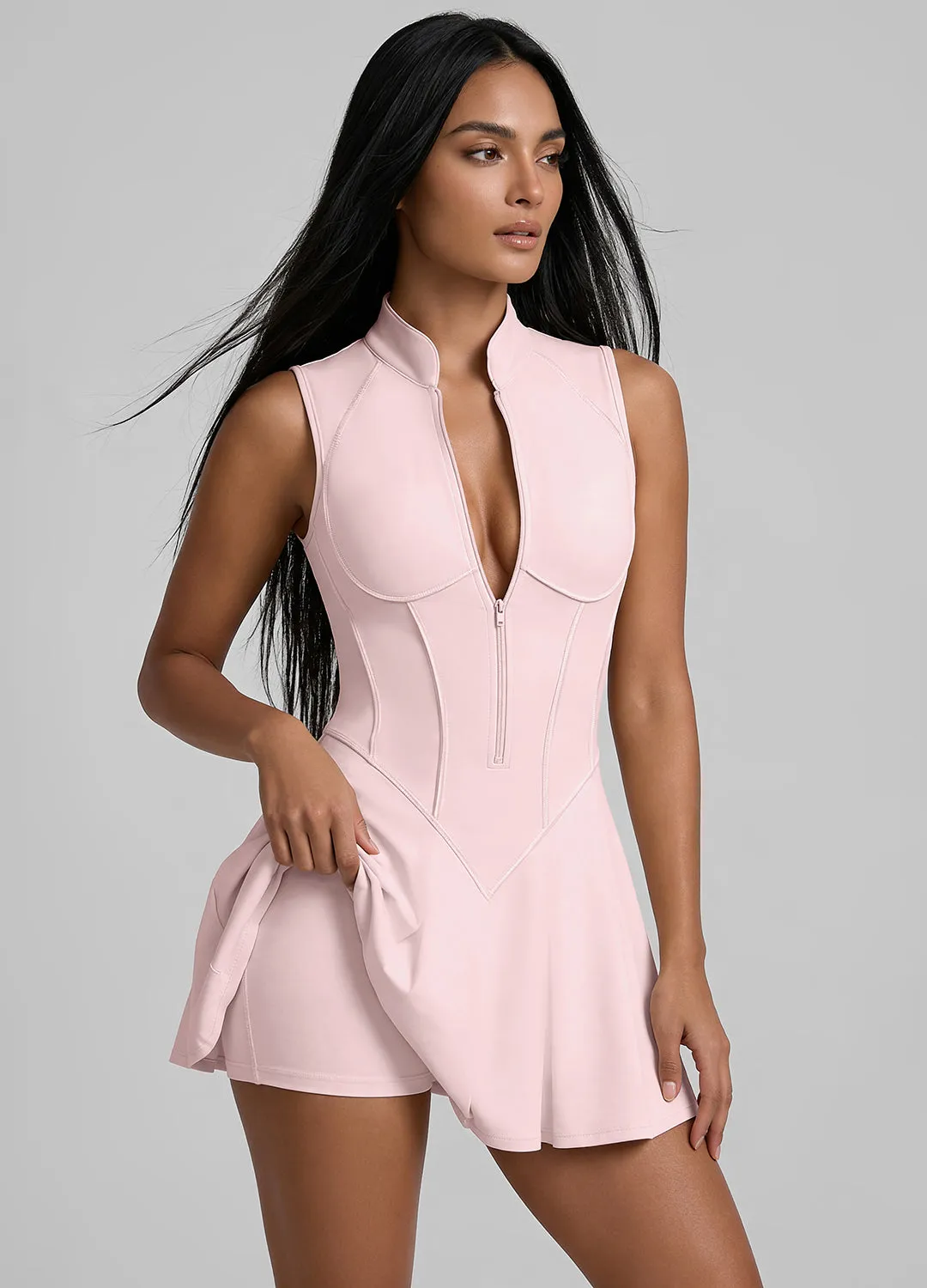 Closed-Back Contour Mini Dress sold by BetterMe product image thumbnail 4