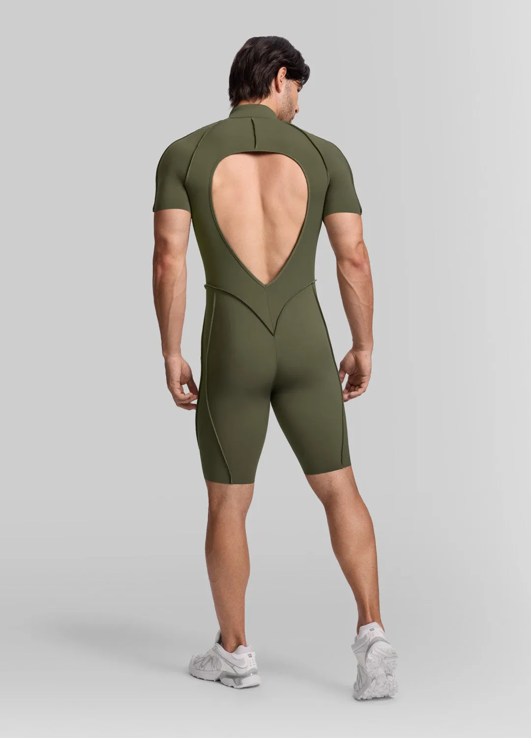 Sleek Shorts Open-Back Herosuit sold by BetterMe