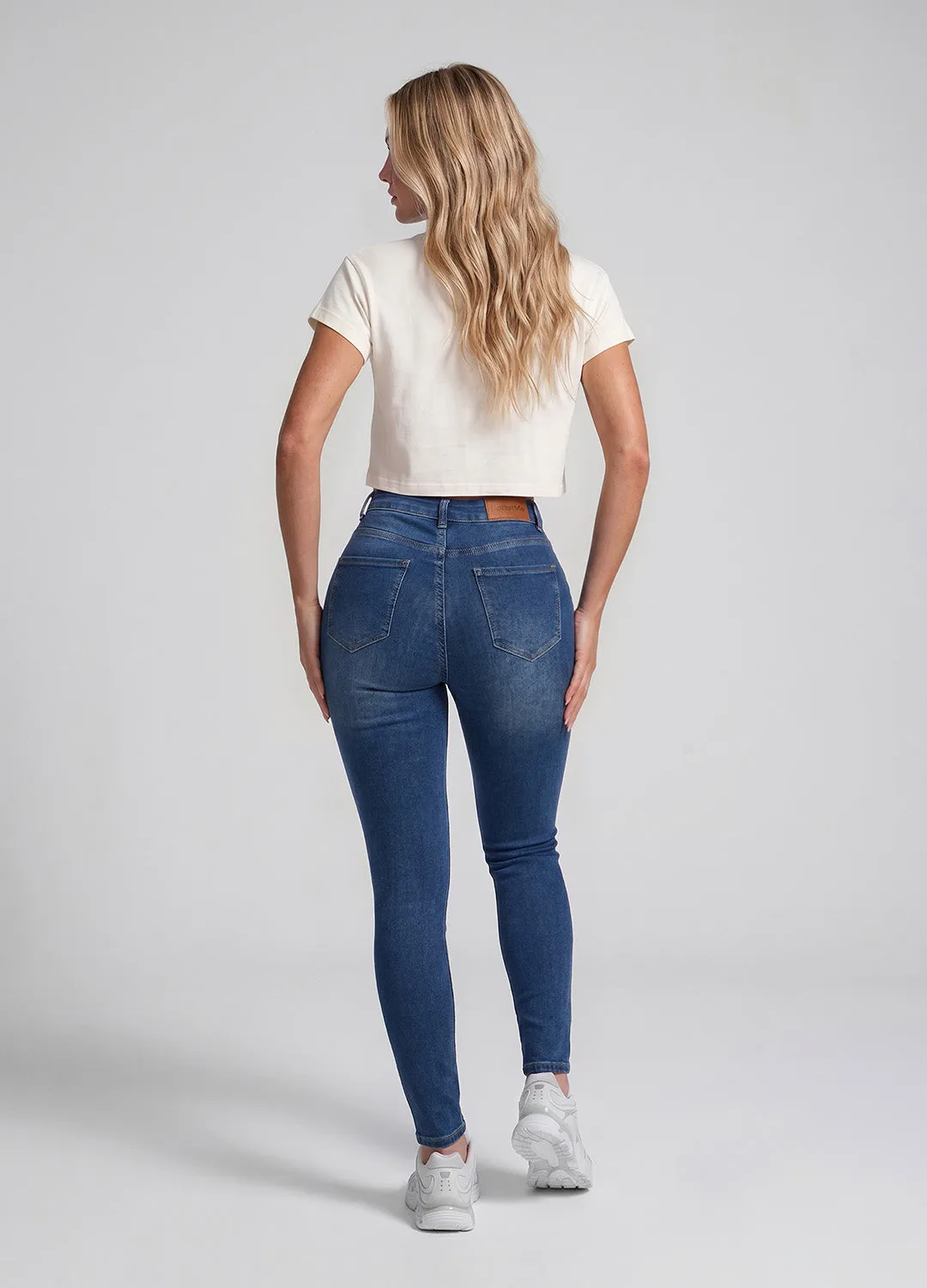 High Waisted Skinny Jeans sold by BetterMe product image thumbnail 5