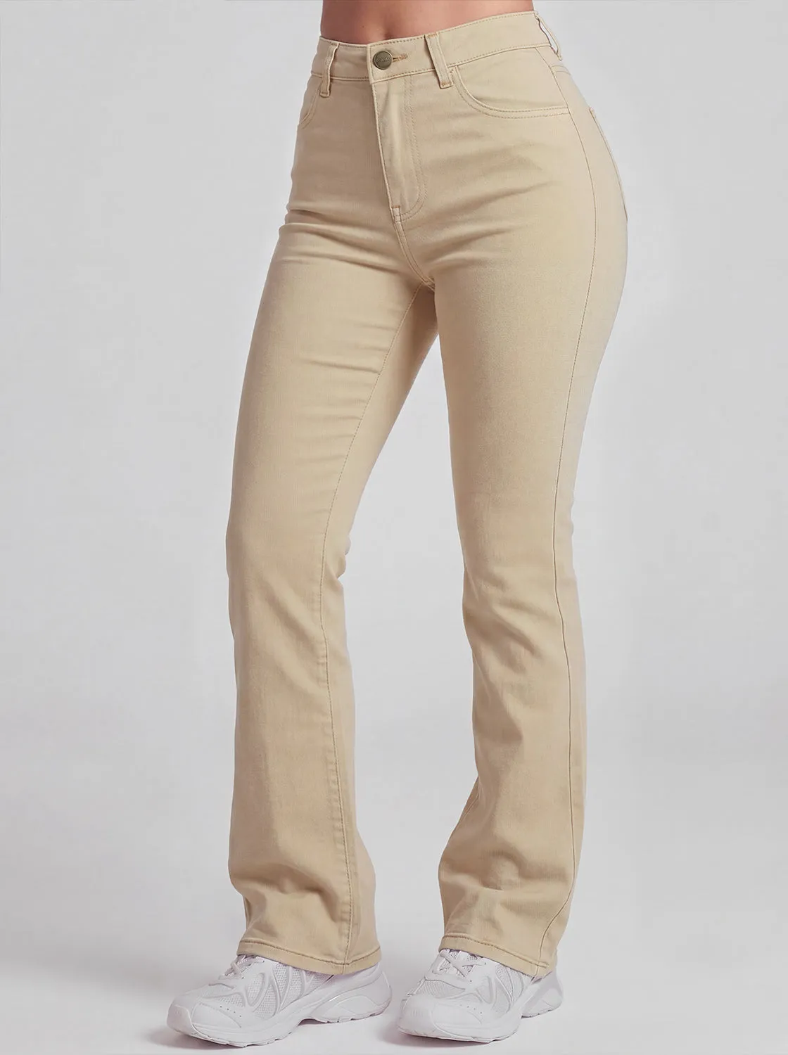 High Waisted Flare Jeans sold by BetterMe product image thumbnail 3