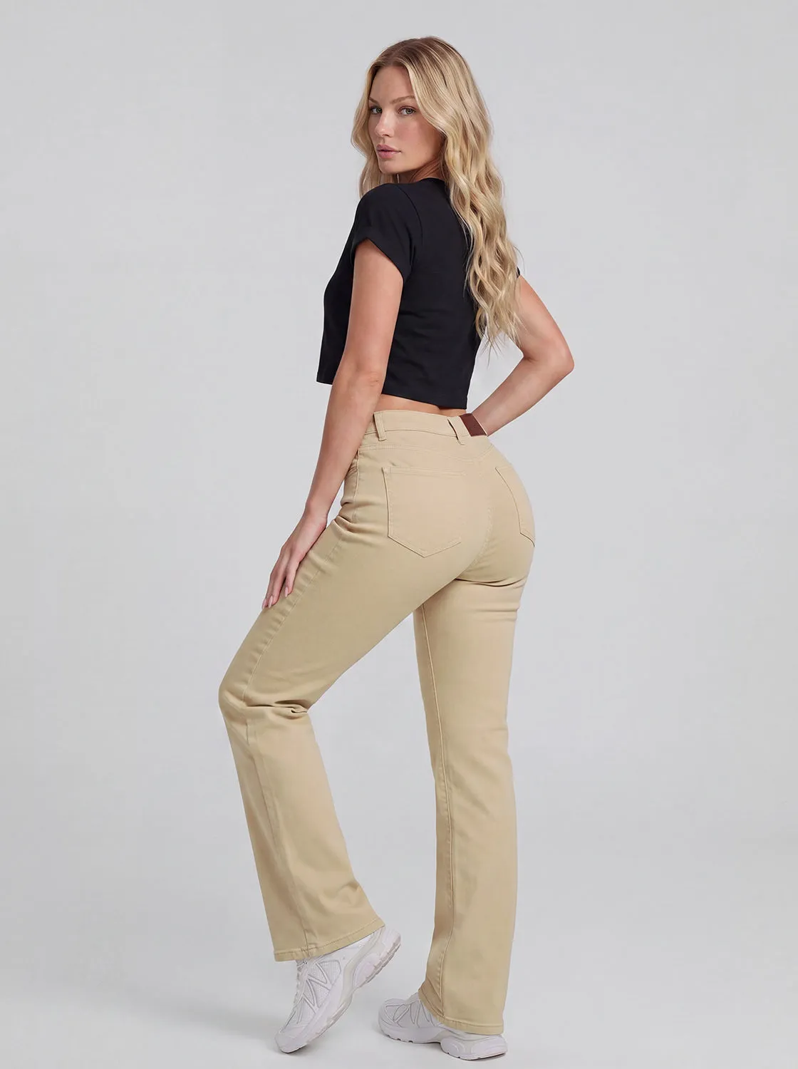 High Waisted Flare Jeans sold by BetterMe product image thumbnail 5